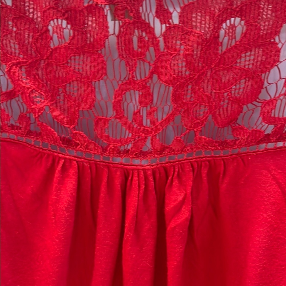 Lucky Brand Lace Mix 3/4 Length Sleeve size XS Top - Picture 16 of 16